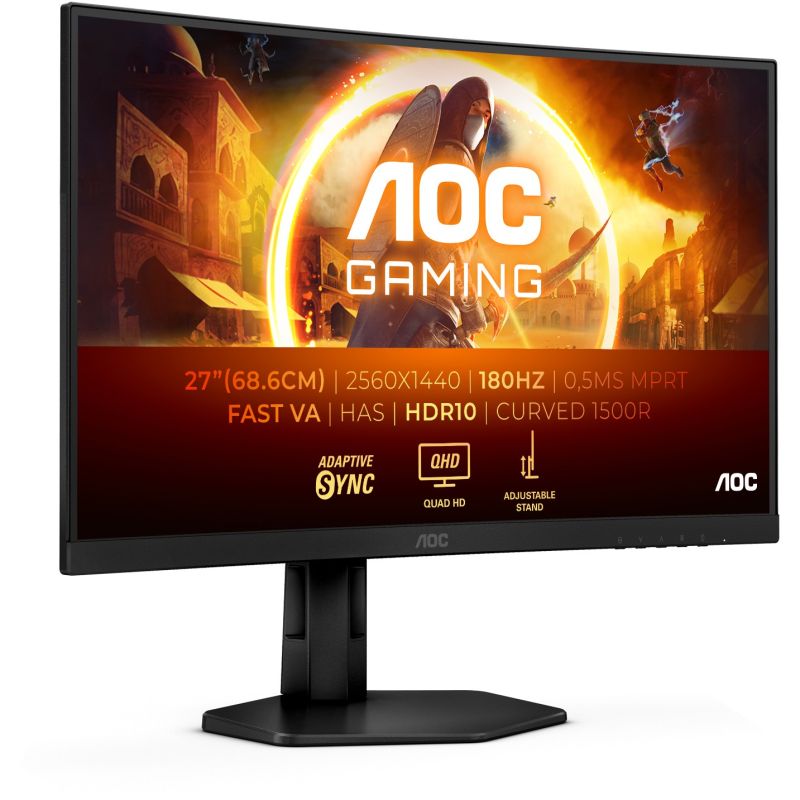 AOC 68,6 cm (27") CQ27G4X 16:09 2xHDMI+DP Schwarz/Grau 