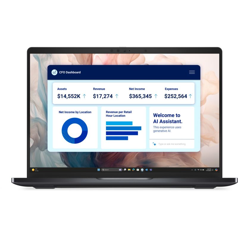 Dell Pro 13 Premium PA13250 CU7 268V 32GB / 512GB SSD W11P Touch 